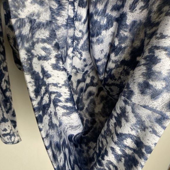 Donatella Cheetah Leopard Print Long Sleeve Mini Formal Dress XS - Picture 7 of 11